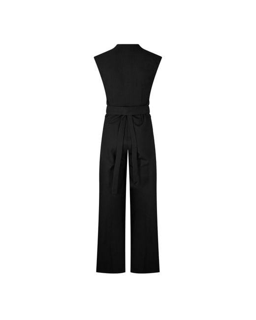 Odd Muse Black Wrap Jumpsuit