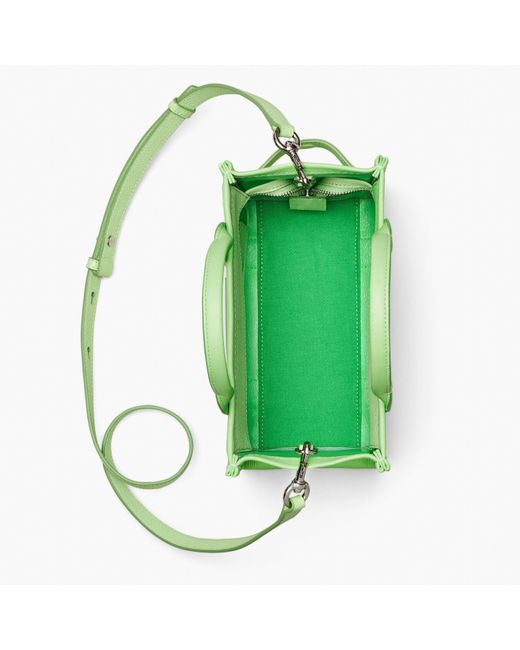 Marc Jacobs Green Small Leather Tote Bag