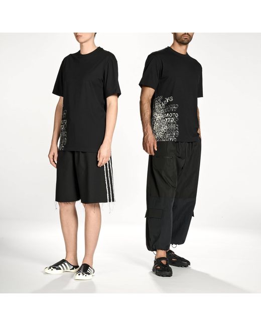 Y-3 Black Gfx T-Shirt for men
