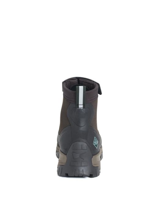 Muck Boot Blue Apex Mid Zip Wellingtons for men