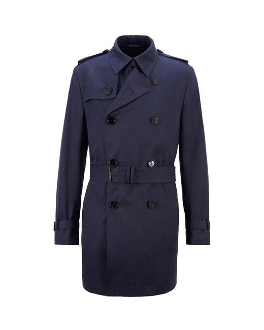 Boss Blue Dan6 Coat Sn99 for men