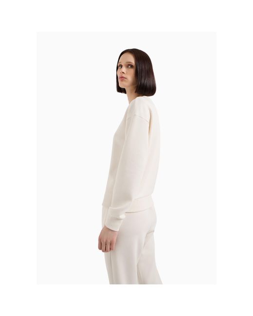 ARMANI EXCHANGE White Felpa