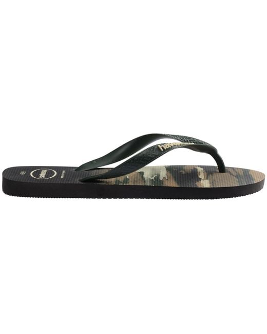 Havaianas Green Top Camu Flip Flops for men