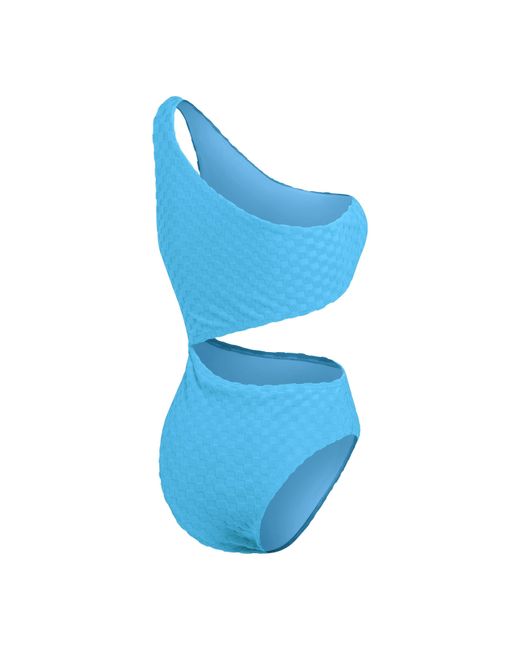 Speedo Blue Ty C Out One Piece Swimsuit