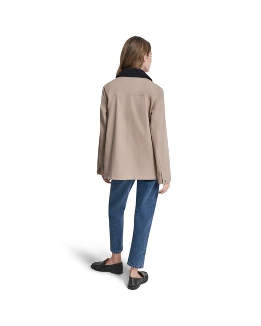DKNY Blue Barn Jacket