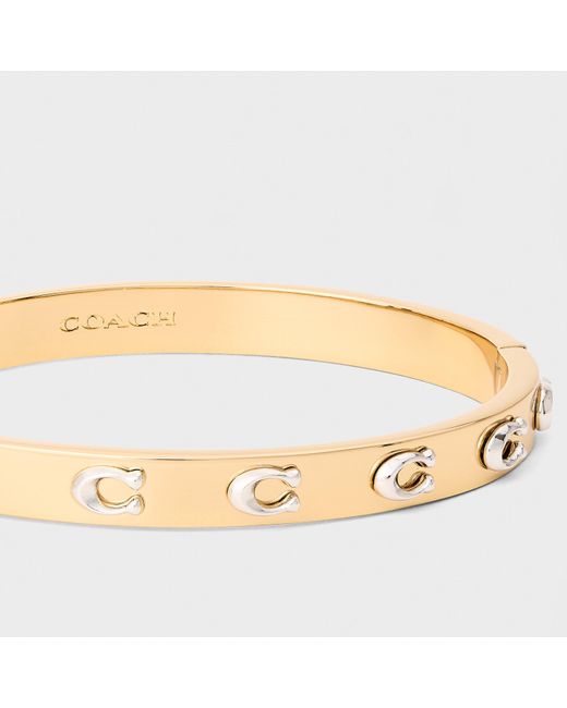 COACH Multicolor C Logo Bangle