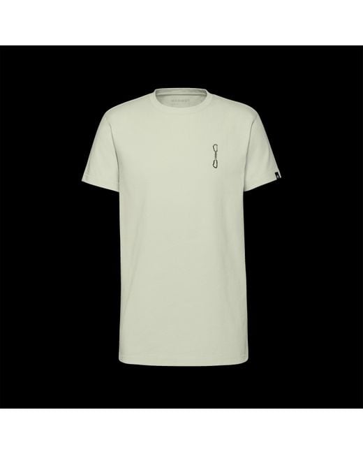 Mammut Black Massone Short-Sleeve Performance T-Shirt for men