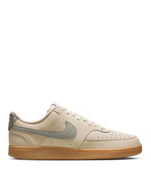 Nike Brown Court Vision Low Trainers for men
