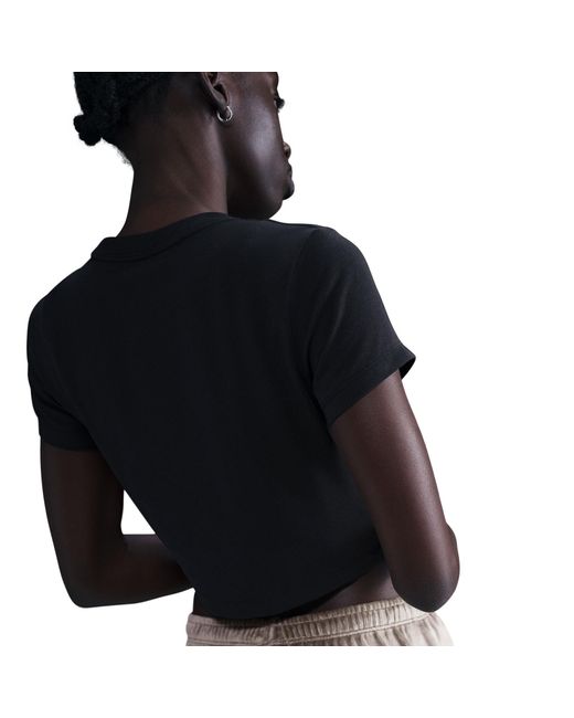 Nike Black Chill Crop Tee