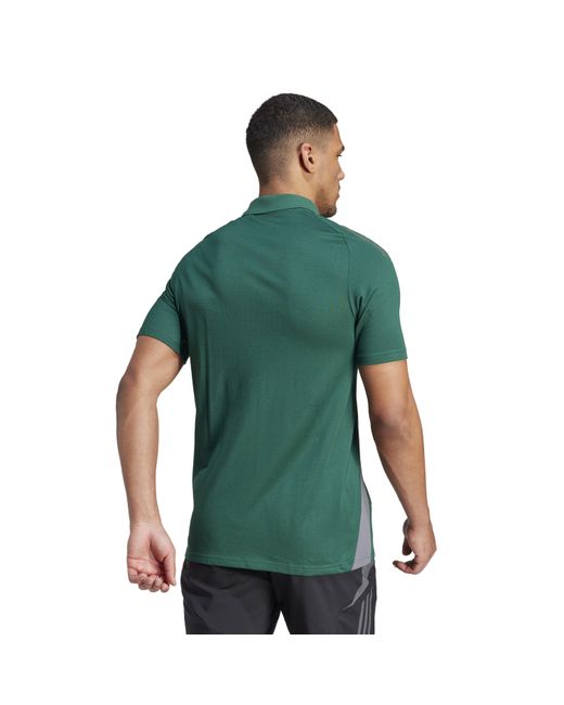 Adidas Green Tiro24 C Performance Polo Shirt for men
