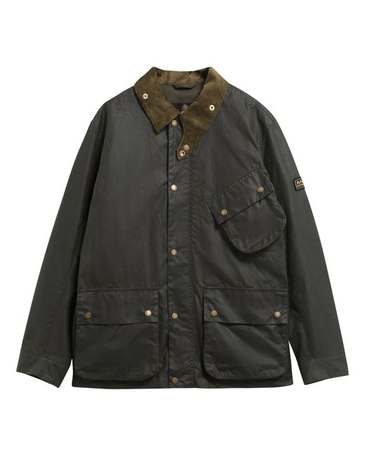 Barbour Black B.Int Brake Line Wax Sn64 for men