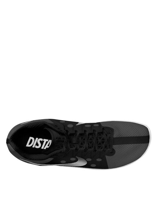 Nike Black Zoom Rival Distance Track Running Spikes for men