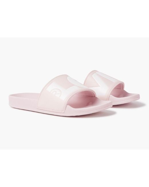 Levi's Pink June Sliders