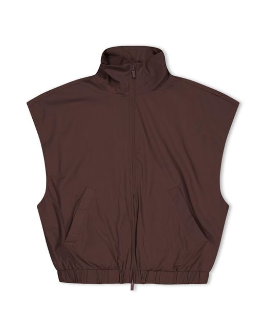 Fear Of God Brown Strappy Crop Top