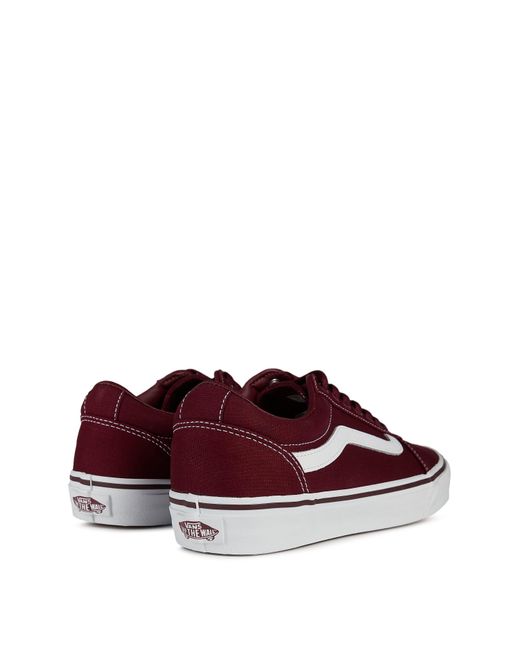 Vans Red Ward Suede for men