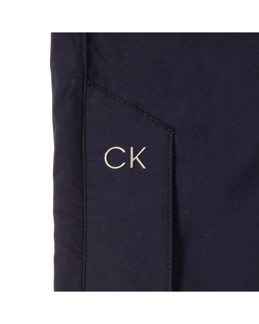 Calvin Klein Blue Waterproof Trousers for men