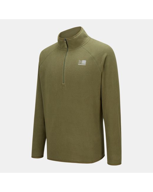 Karrimor Green Micro Fleece for men