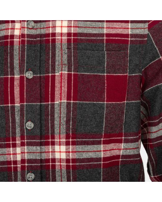 Firetrap Red Pattern Shirt for men