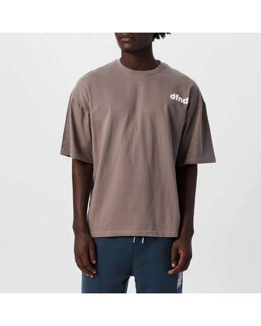 DFND London Blue Dfnd Loose 4 Pack T-Shirt for men