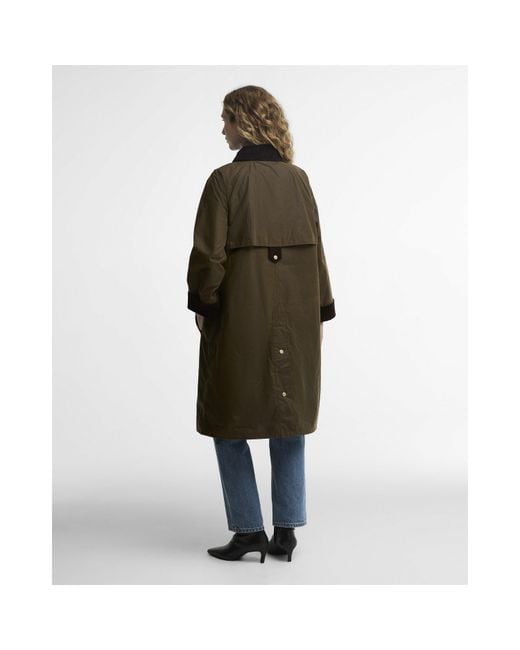 Barbour Green B.Li Kirklees Wax Ld64