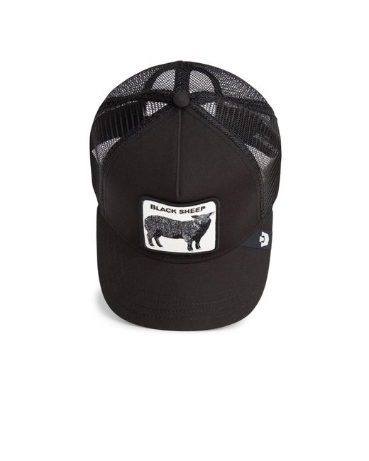 Goorin Bros Black Animal Farm Trucker Cap for men