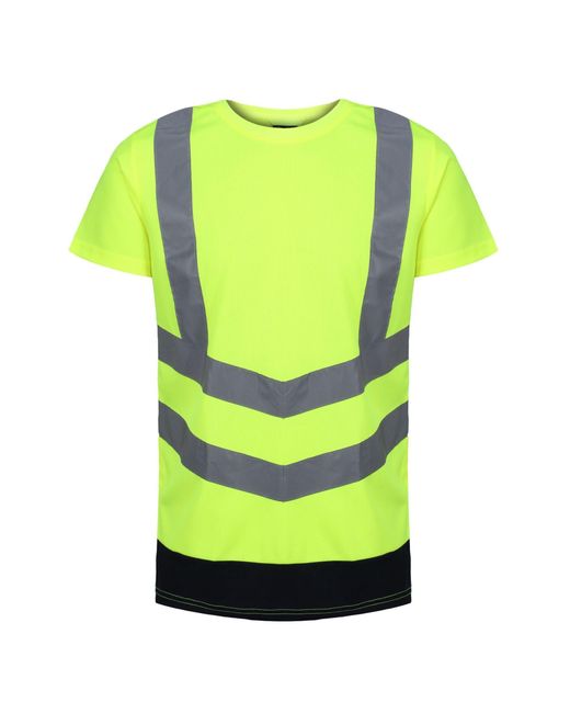 Regatta Green Hi-Vis T-Shirts for men