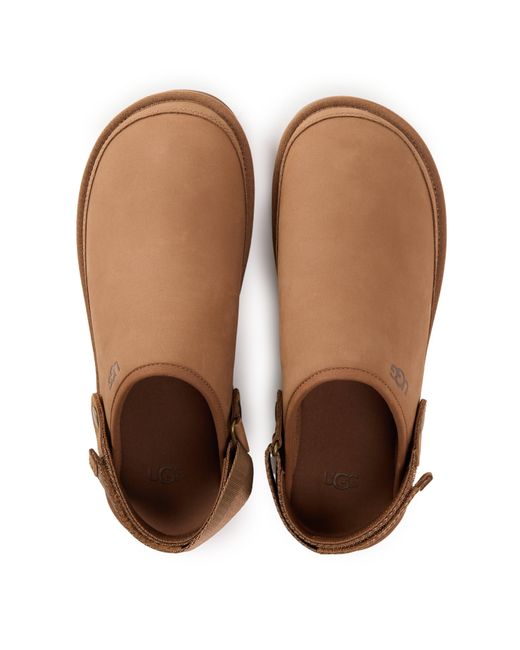 Ugg Brown Gldncoast Goldencoast Cotton Flat Mules for men