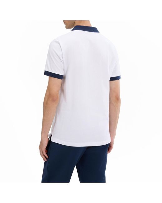 Ellesse Blue Short Sleeve Polo Shirt for men