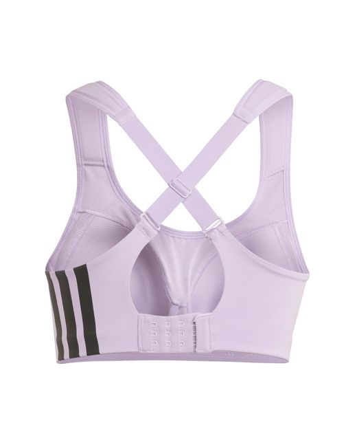Adidas Purple Power High Impact Sports Bra