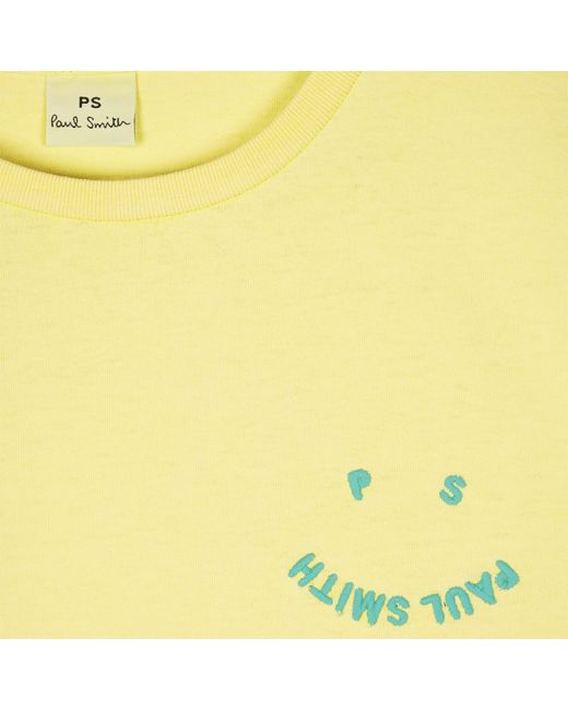 Paul Smith Yellow Happy T-Shirt