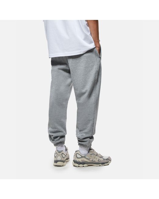 TELA CRUZ Gray Studio Closed Hem Fleece Joggers for men