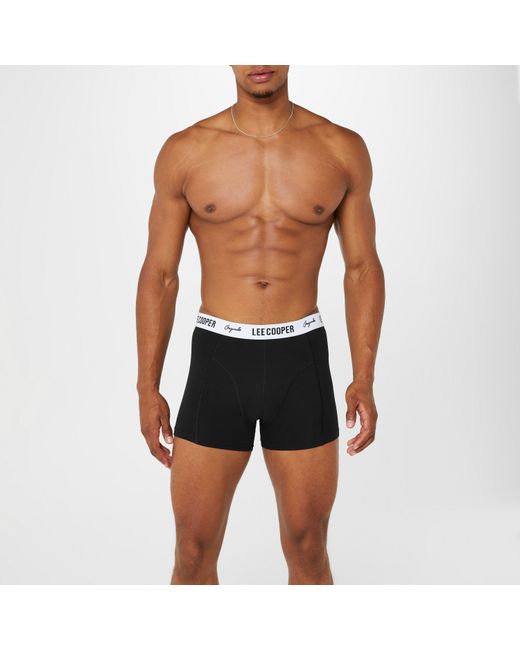 Lee Cooper Blue Essential Boxer Trunk 10-Pack for men
