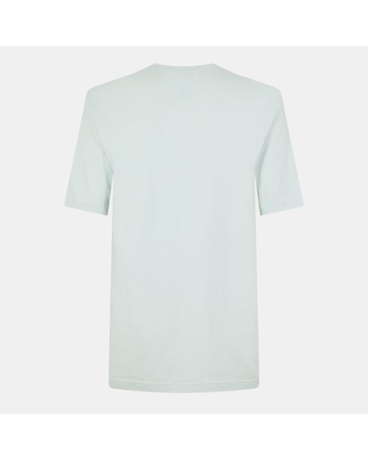 Adidas Blue Graphic Logo T-Shirt for men