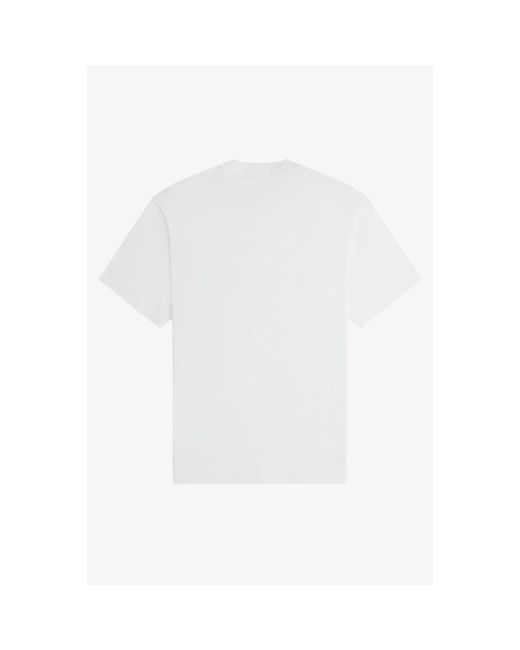 Fred Perry White Champions Regular Fit T-Shirt for men