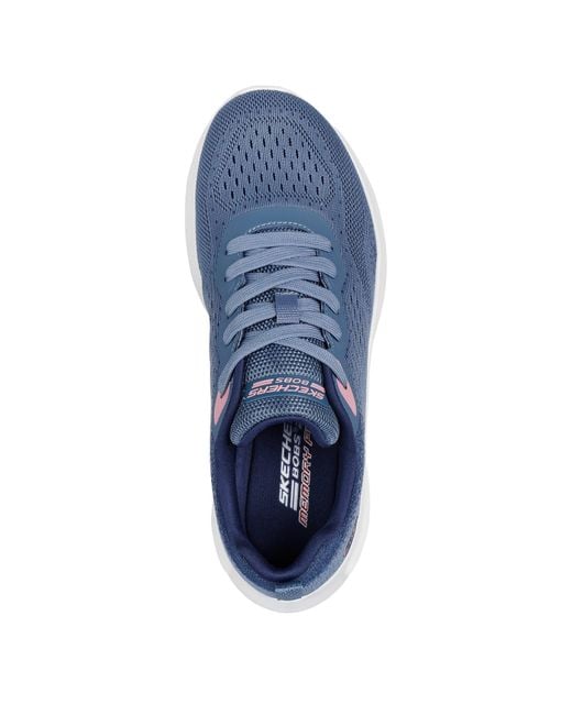 Skechers Blue Casual Low-Top Trainers