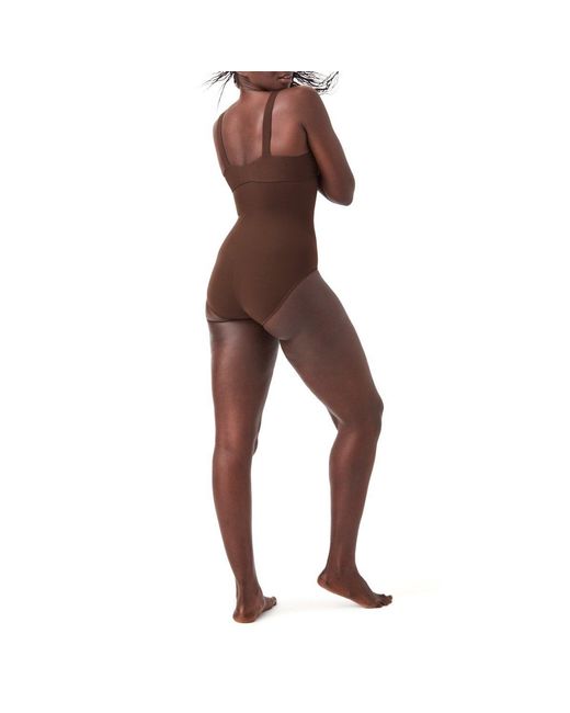 Spanx Brown Sculpt Seamless Power High-Waisted Brief