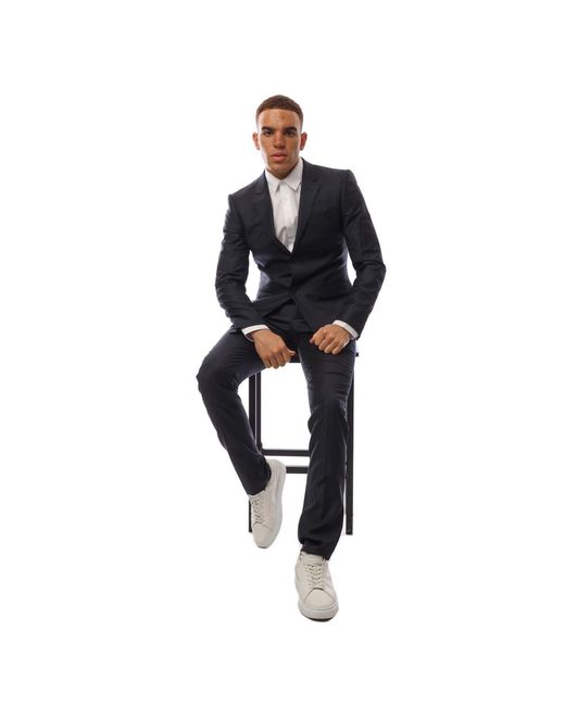 Emporio Armani Black Suit for men