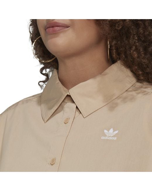 Adidas Originals Natural Long-Sleeve T-Shirt