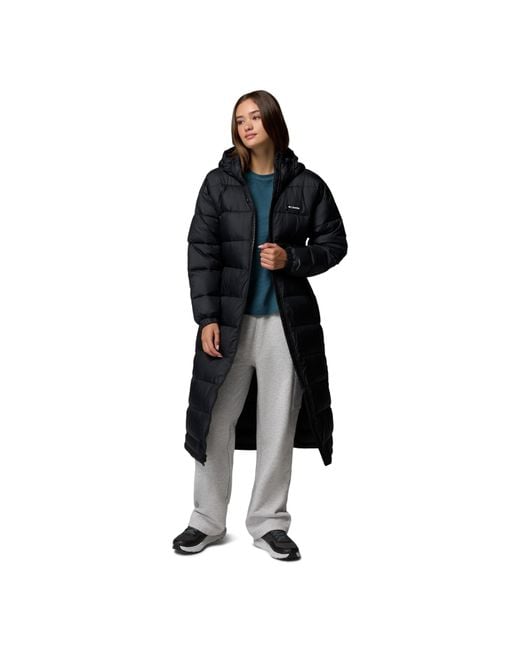Columbia Black Pike Lake Thermal Reflective Water Repellent Insulated Puffer Jacket