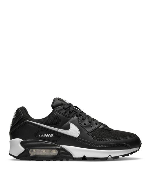 Nike Black Air Max 90 Trainers