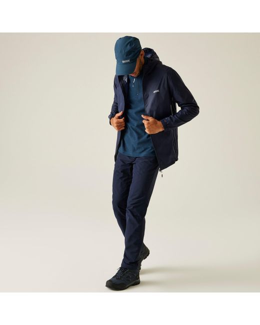 Regatta Blue Pack It Waterproof Isotex 5000Mm Waterproof Jacket for men