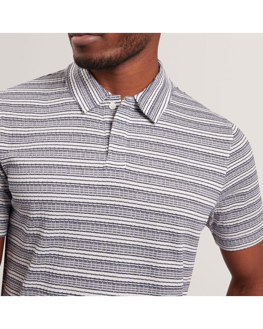 Ted Baker Gray Short Sleeve Polo Shirt for men