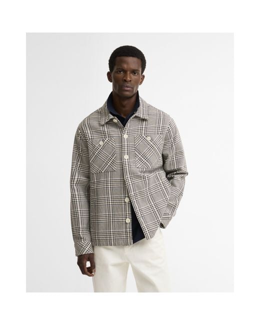 Barbour Gray B.Li Alderney Oversh Sn64 for men