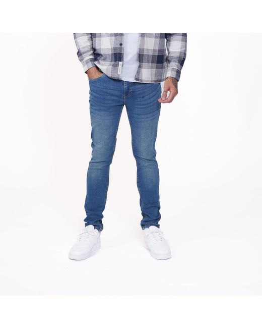 Firetrap Blue Skinny Jeans for men