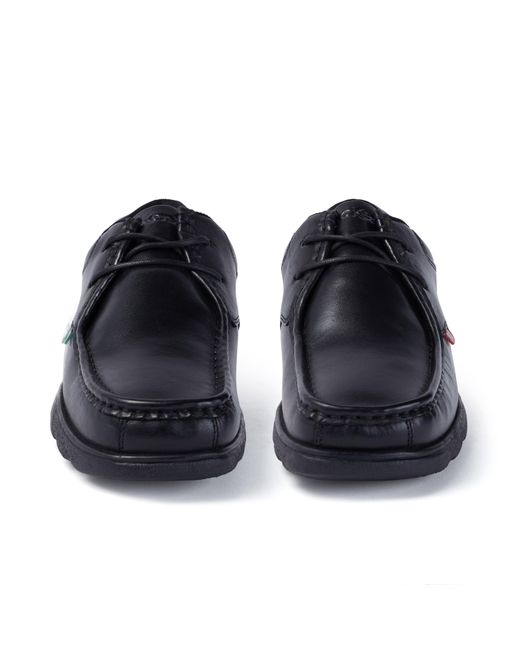 Kickers Black Fragma Lace Shoes for men