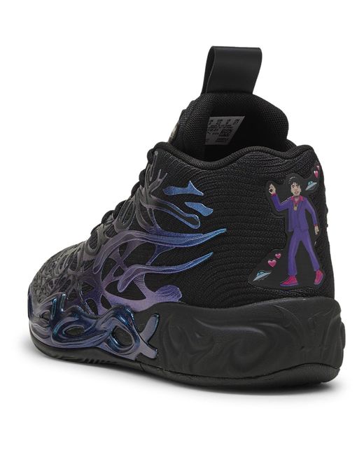 PUMA Blue Mb.04 Reflections Basketball Trainers for men