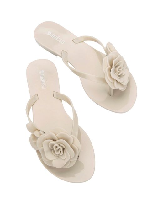 Melissa Natural Petals Flat Sandals