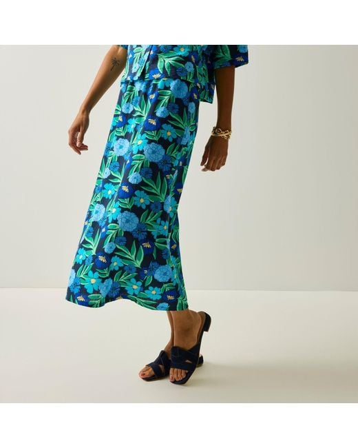 Regatta Blue Flamenca Skirt