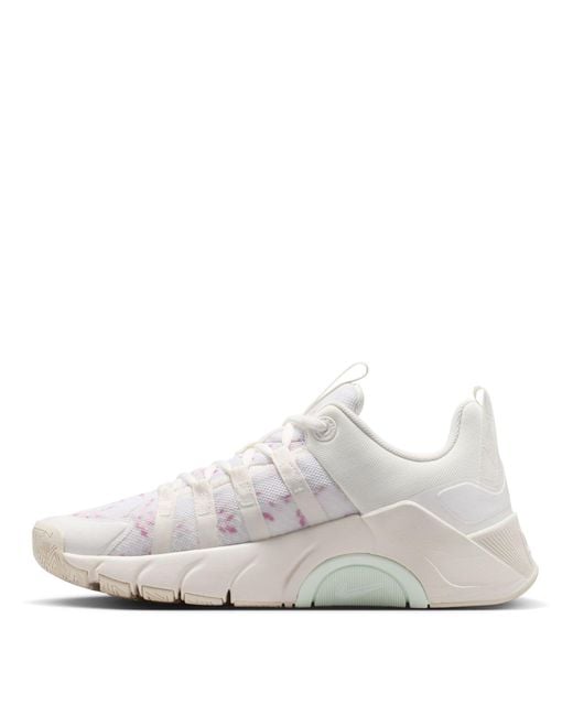 Nike White Free Metcon 7 Training Shoes