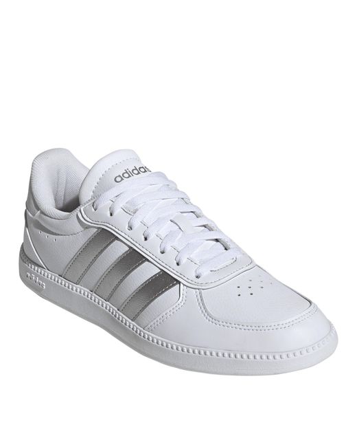 Adidas White Breaknet Sleek Trainers